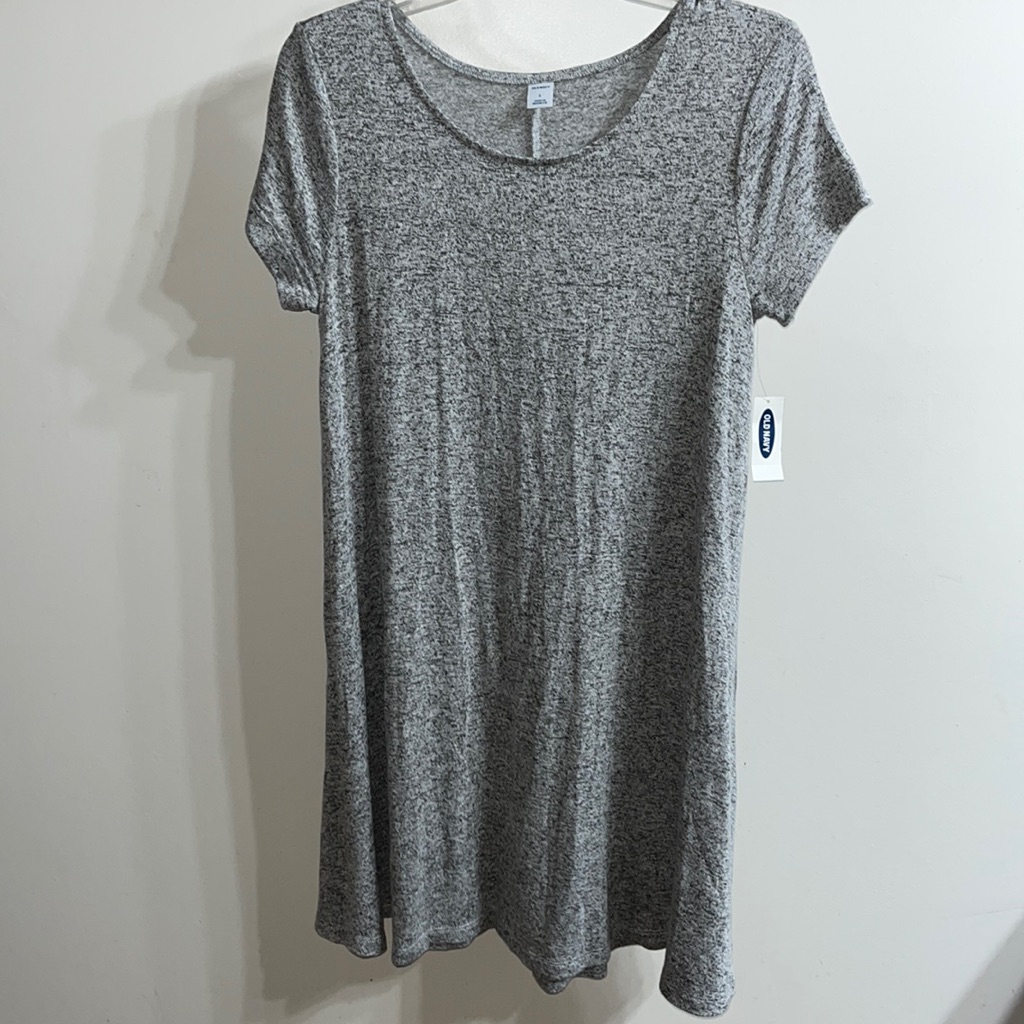 Old Navy Gray T Shirt Dress
